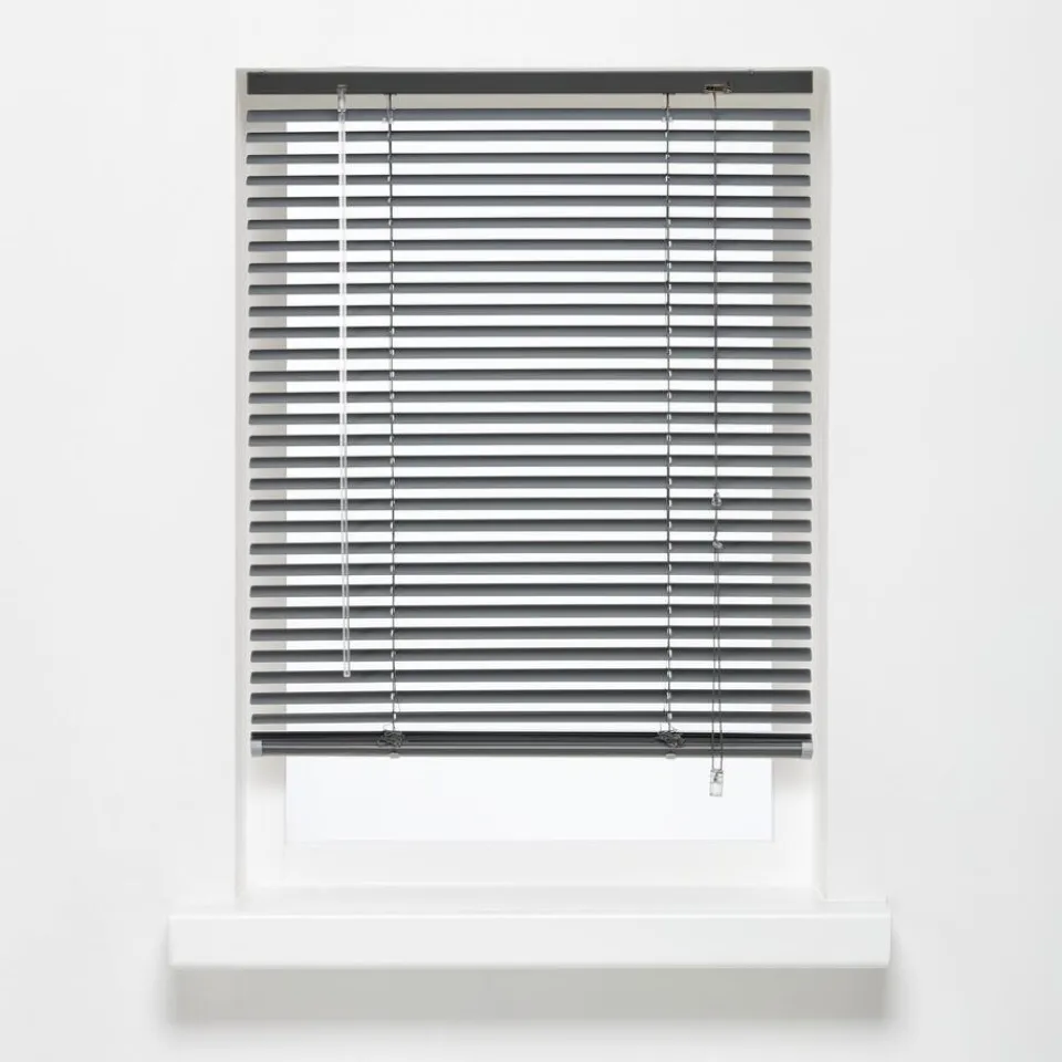 Aluminium Jaloezie Jade Antraciet 25mm 100x175 cm^ Jaloezieën