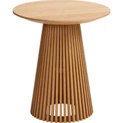Bijzettafel Latera Naturel ø 45x50 cm^ Bekijk Alle Tafels|Bijzettafels