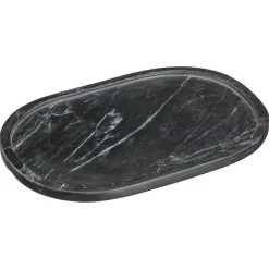 Decoratieplateau Organisch Marmer - 30x20 cm^ Decoratie Schalen|Keukenaccessoires