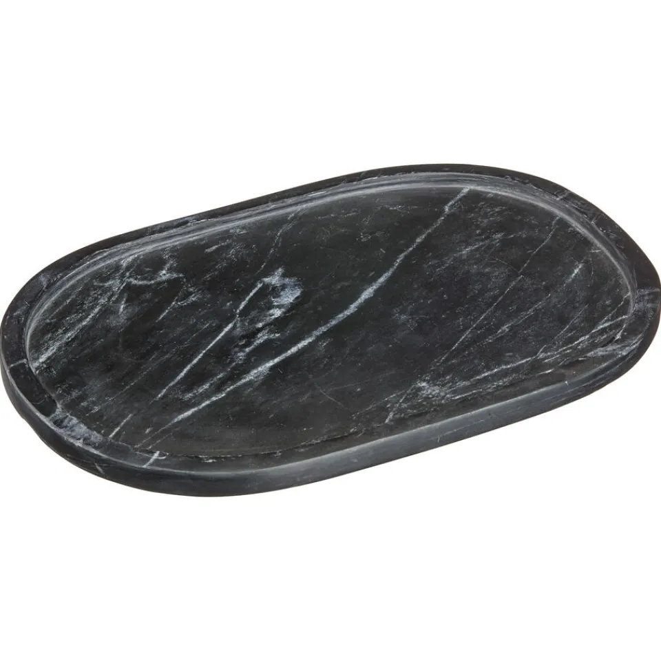 Decoratieplateau Organisch Marmer - 30x20 cm^ Decoratie Schalen|Keukenaccessoires