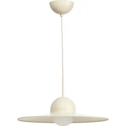 Hanglamp Beanie Off-white ø 45x120 cm^ Hanglampen
