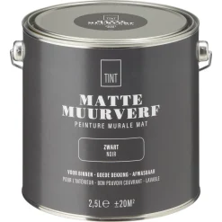 Muurverf Mat 2.5 l^ Muurverf