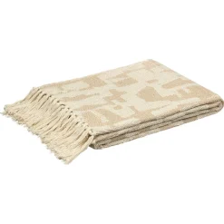 Plaid Tours Naturel - 130x170 cm^ Plaids