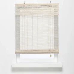 Rolgordijn Bamboe 80x220 cm^ Rolgordijnen