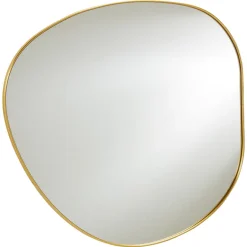 Spiegel Pizzo Goud - 53x49 cm^ Wanddecoratie|Spiegels