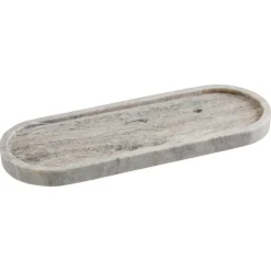 Tray Badkamer Ovaal Marmer^ Badkameraccessoires