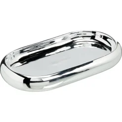 Tray Bumper Zilver Ovaal^ Badkameraccessoires
