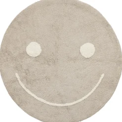 Vloerkleed Smiley Naturel^ Vloerkleden|Ronde Vloerkleden