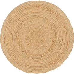 Vloerkleed Solis Naturel - Ø 200 cm^ Vloerkleden|Ronde Vloerkleden