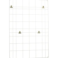 Wandrek Clips Off-White 60x90 cm^ Wanddecoratie