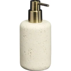 Zeepdispenser Tratine Zand/Brons^ Keukenaccessoires|Badkameraccessoires